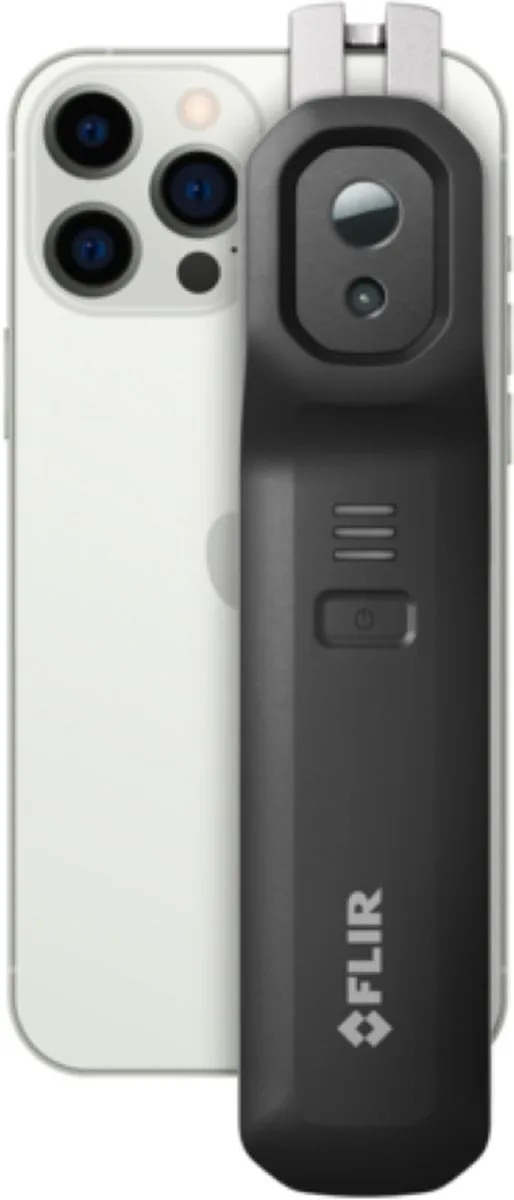 FLIR Edge Smartphone Warmtebeeldcamera 80x60 - tot 120°C - Zwart