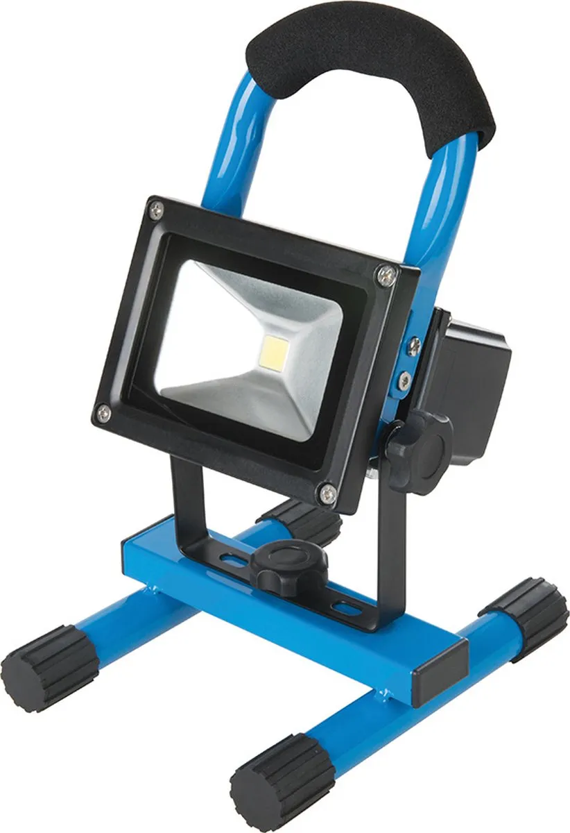 Silverline Oplaadbare LED Werklamp 5W - Zwart/Blauw