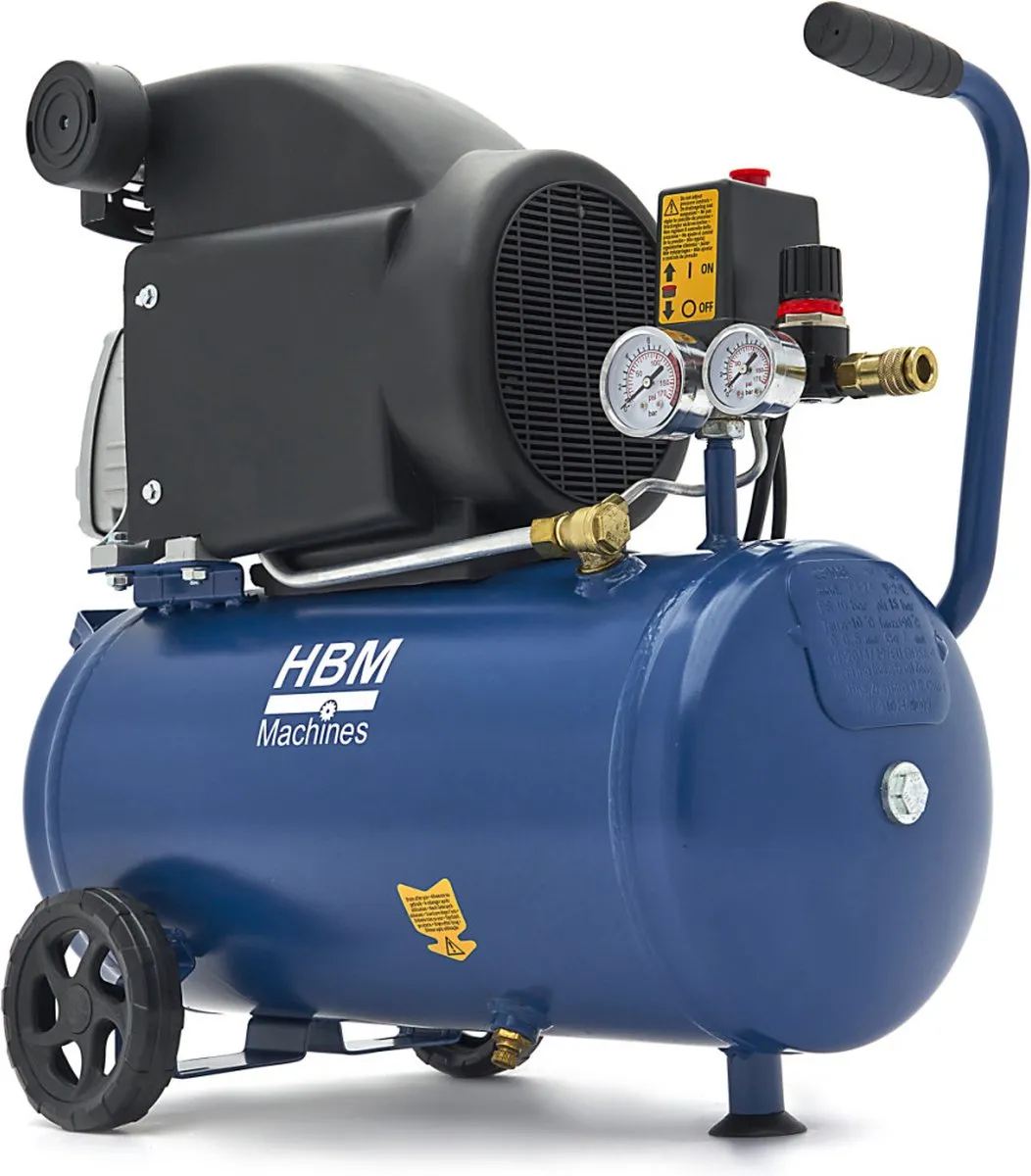 HBM H134014 Oliegesmeerde Compressor 24L - 158L/min