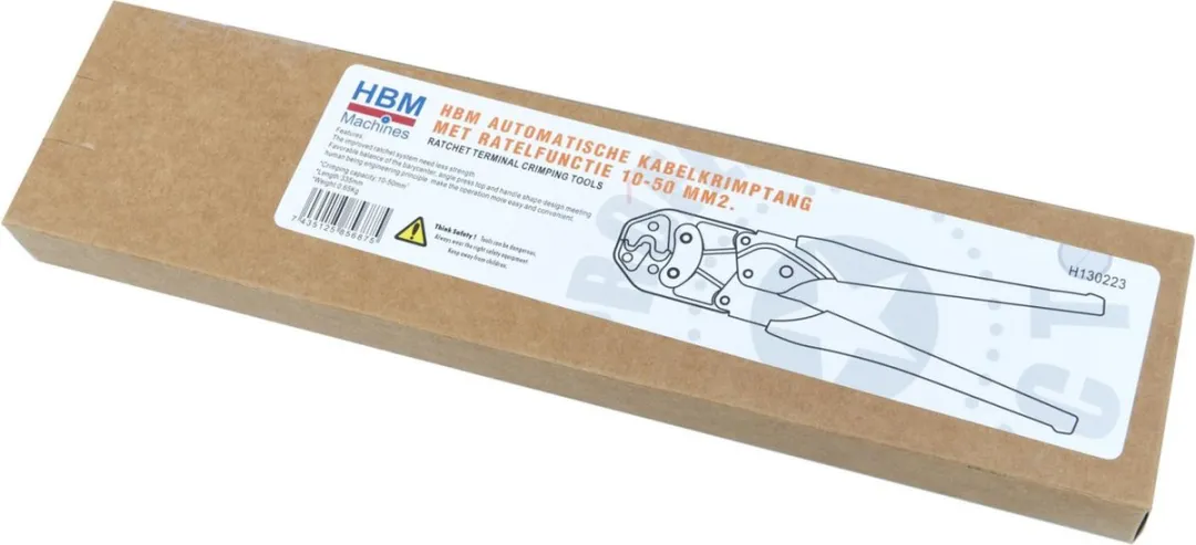HBM H130223 Automatische Kabelkrimptang 10-50mm²