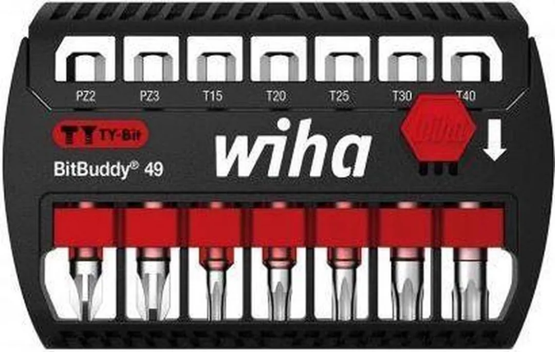 Wiha SB7946-TY904 BitBuddy Bitset - 7-delig TY-bit 49mm