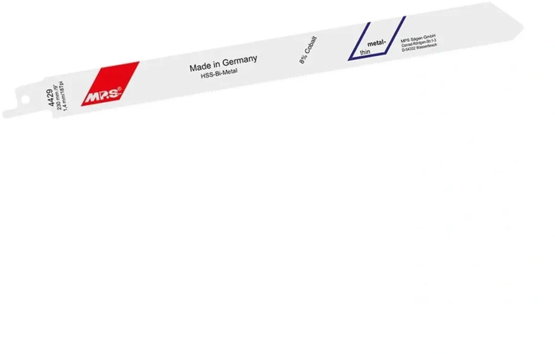 Westfalia Bi-metaal Reciprozaagblad GL 230/VL 210mm