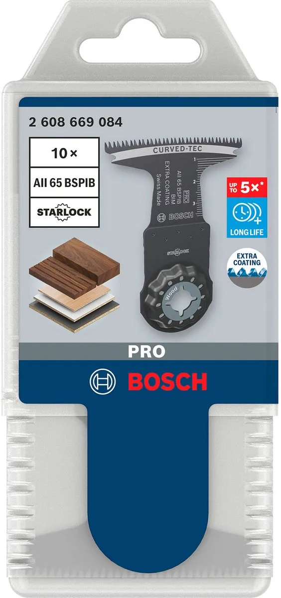 Bosch Professional AII 65 BSPIB Brzeszczot - Oscillerend - Hout - Starlock