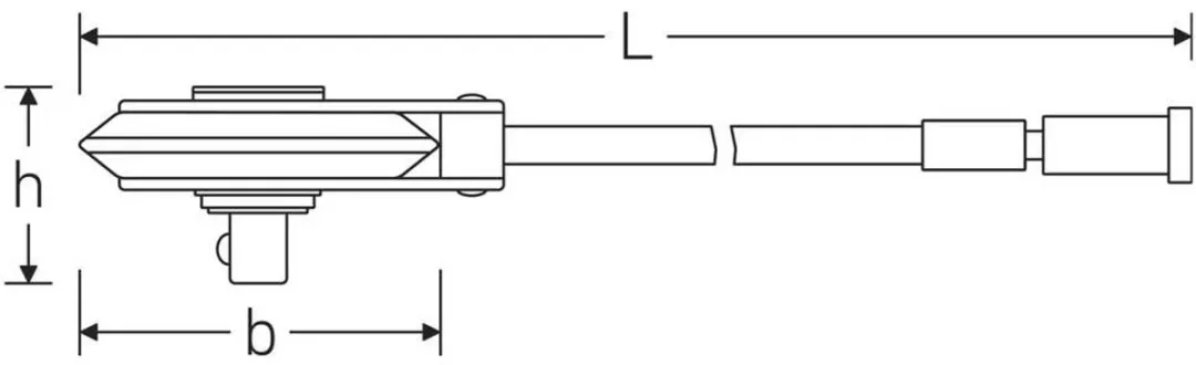 Stahlwille 7380N 54010001 Draaihoekschijf