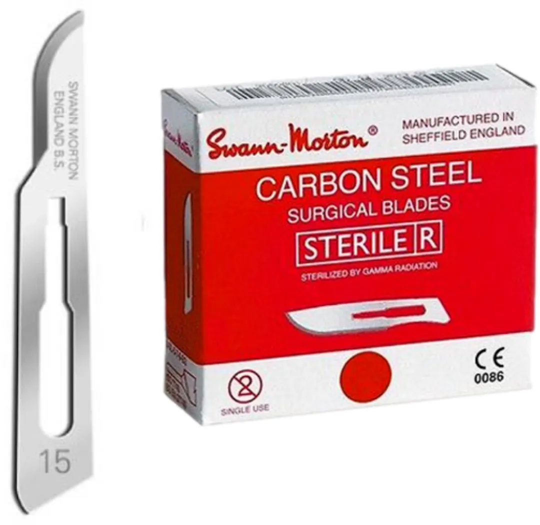 Swann Morton Nr.15 Scalpelmes