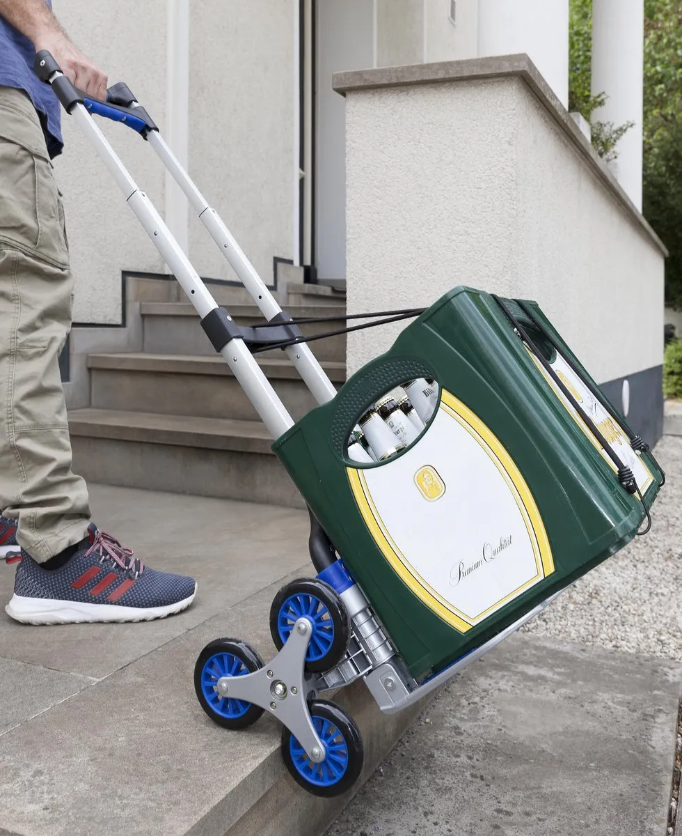 Westfalia Trapklim Steekwagen 50kg - Zilver