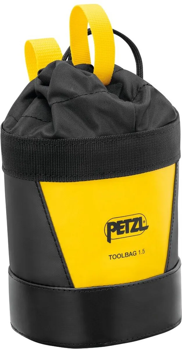 Petzl Toolbag 3L S047BA01 - 3 Liter - Zwart/Geel