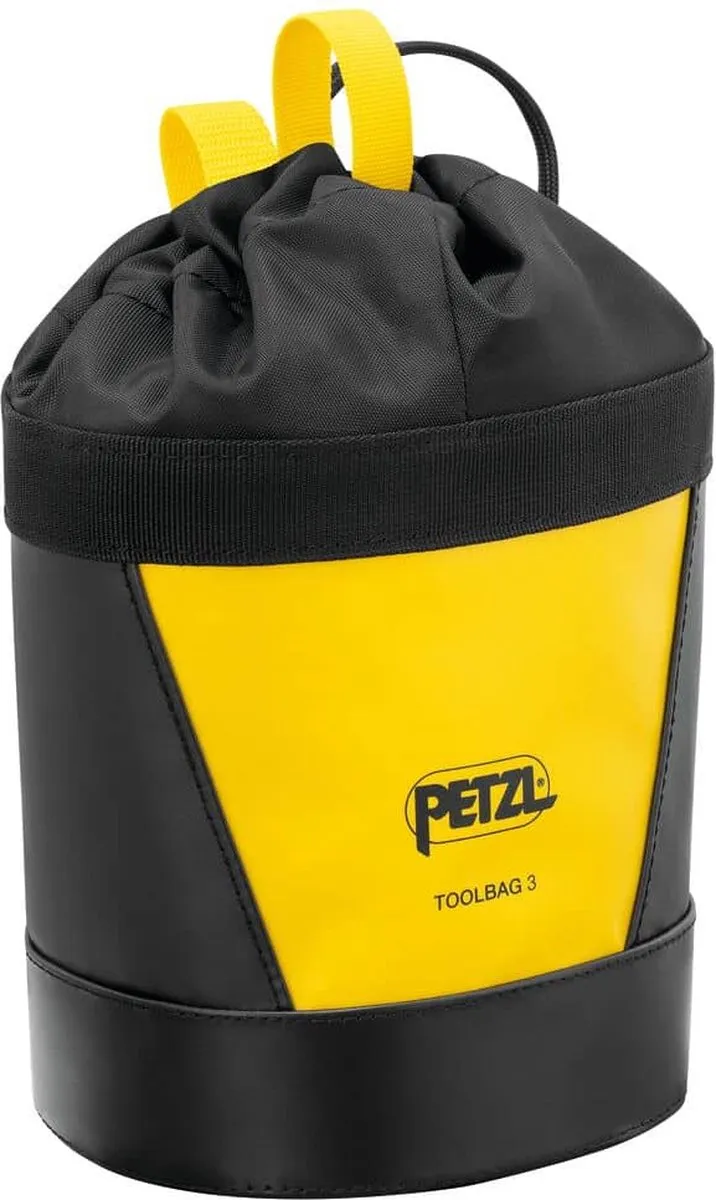Petzl Toolbag 3L S047BA01 - 3 Liter - Zwart/Geel