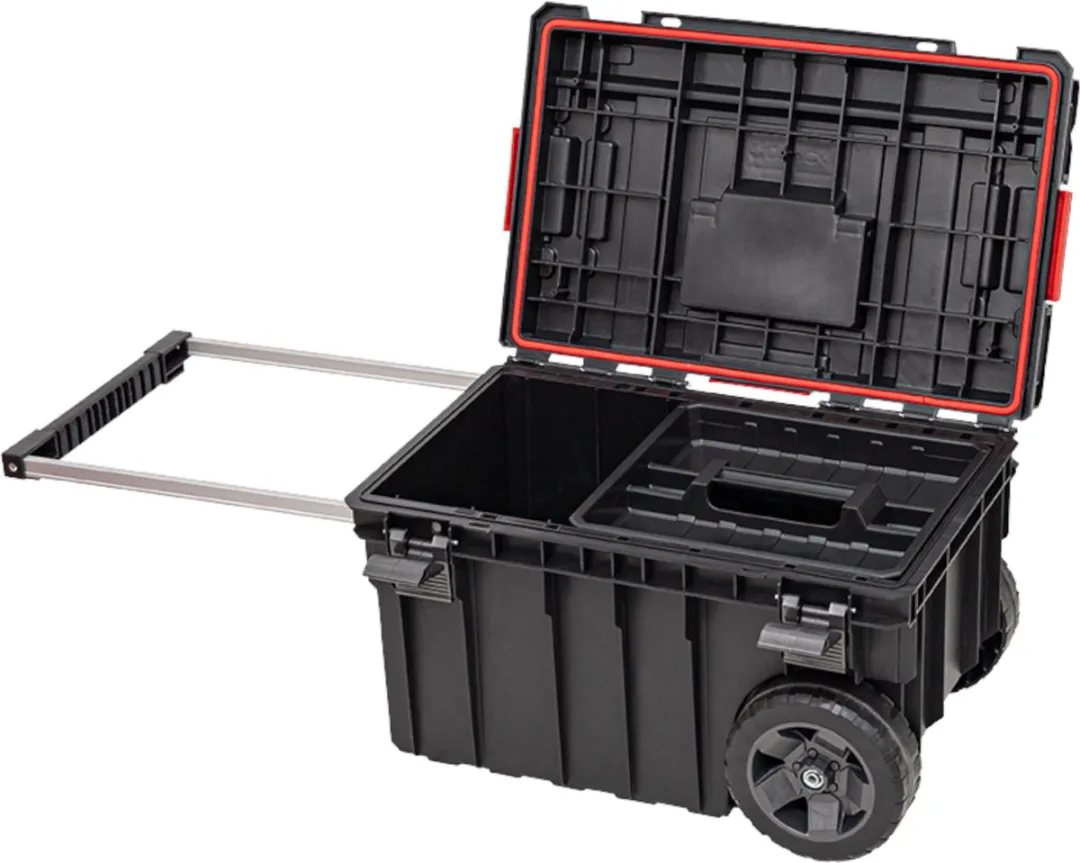 Toolbrothers RHINO XXL Trolley ECO Vario+ 44L - Rood/Zwart - afbeelding 4 van 5