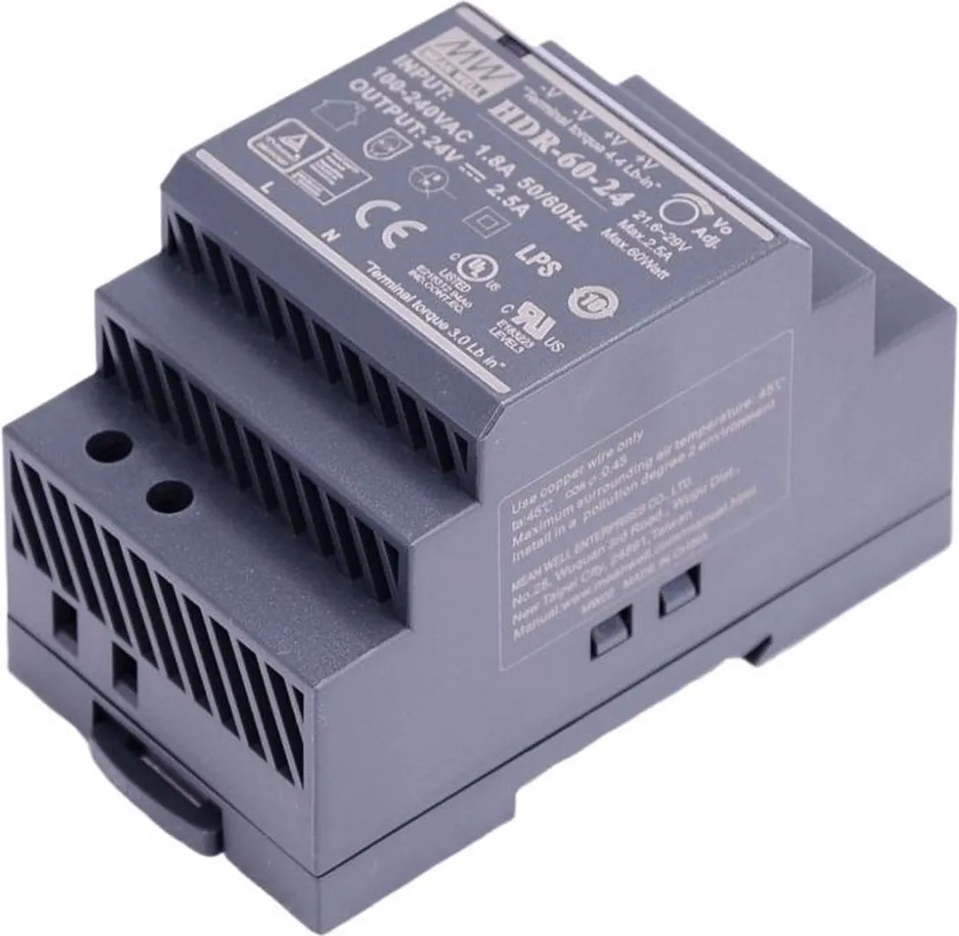 Hikvision DS-KAW60-2N Voedingadapter 24VDC