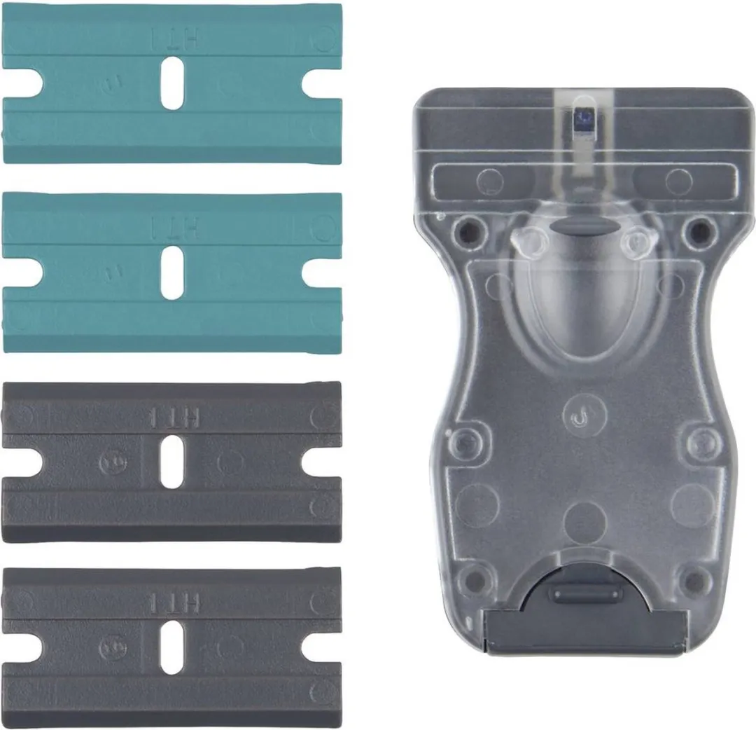 Wolfcraft Krabber met kunststof messen 4287000 - Glaskrabber - 3 Stuks