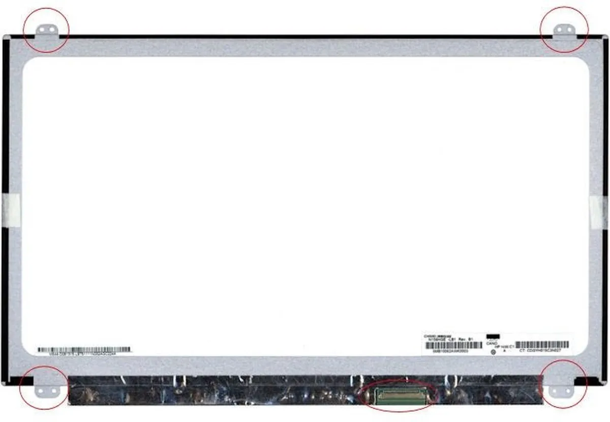 Samsung LTN156AT39-H01 Laptop LCD Scherm 15,6" Glanzend