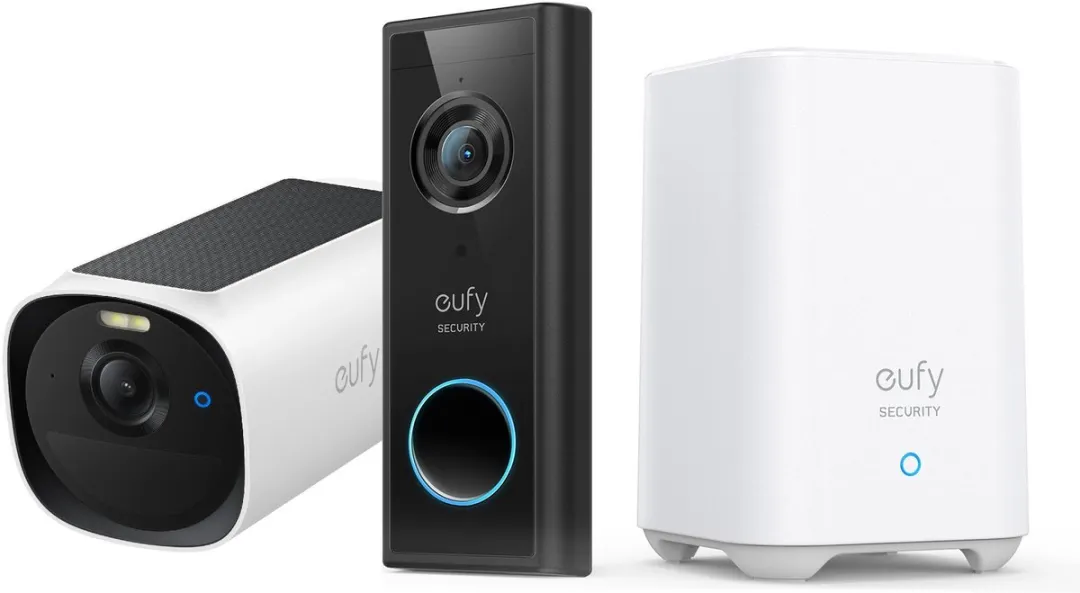 Eufy S220 Video Deurbel + E40 2K Solar Camera