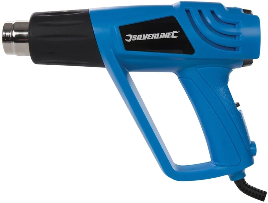 Silverline Heteluchtpistool 2000W - 550°C