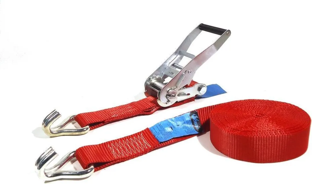 Jumbo Heavy Duty Spanband 2-delig 9m 50mm - 2000/4000kg Rood