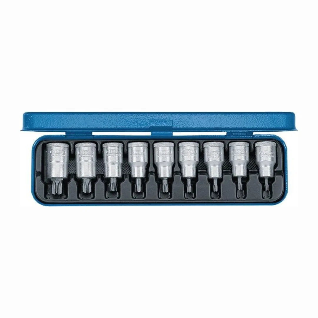 Gedore ITX 19 PM 9-delig Dopsleutelset 1/2" - T20-T60