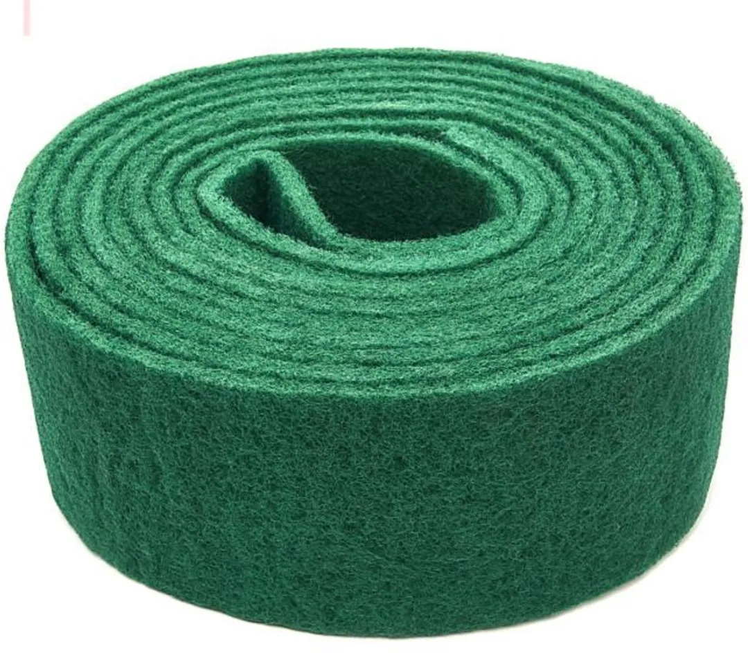 HBM Schuurvlies Clean & Finishrol AO 115mm x 5m K120 - Groen