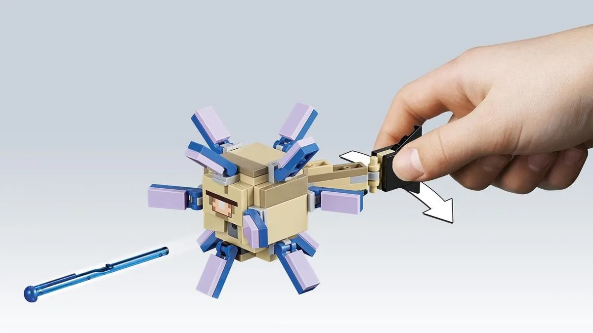 LEGO Minecraft Het Oceaanmonument 21136 - 1122 Stukken