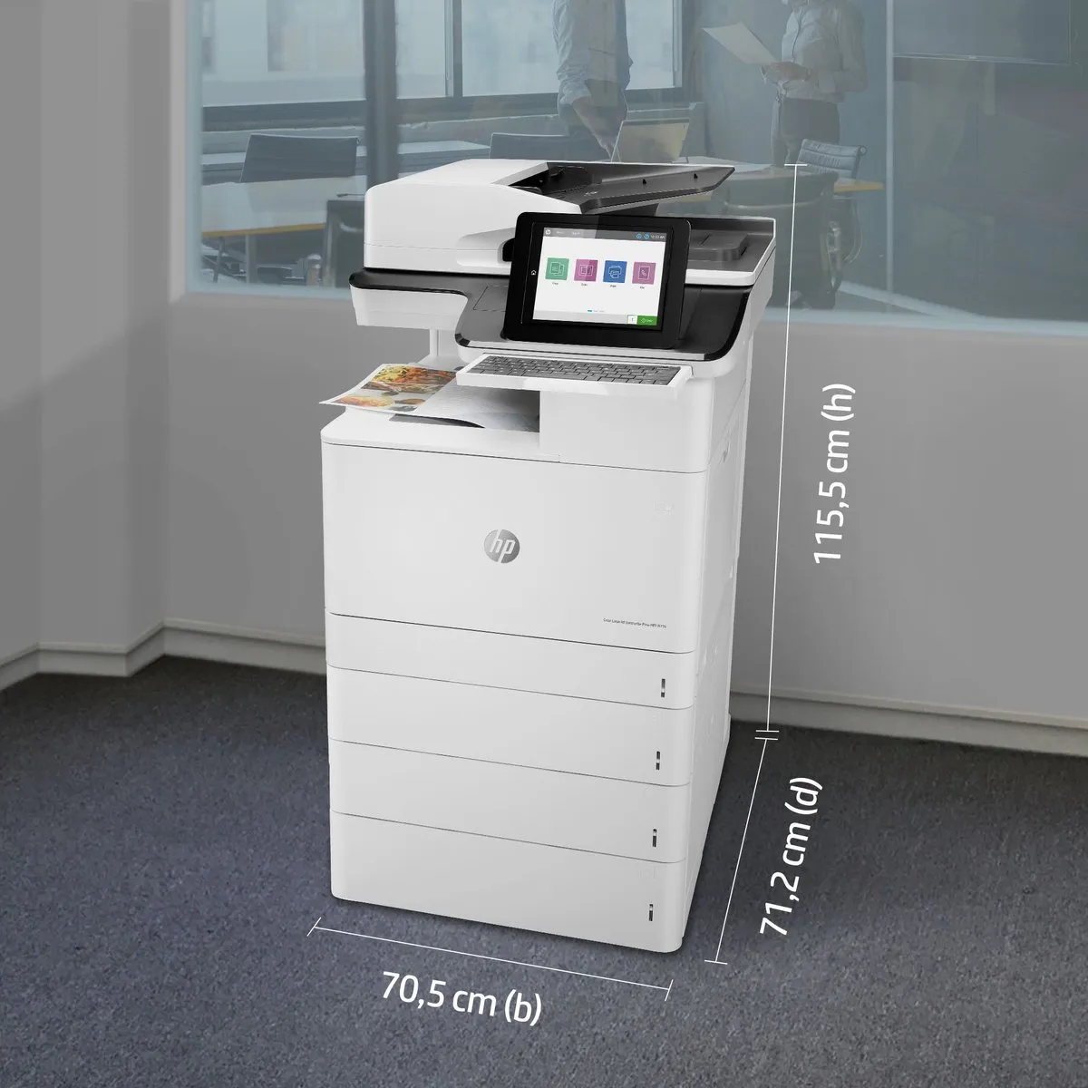 HP LaserJet Enterprise Flow MFP M776z - 2300 Vel - 40ppm - afbeelding 6 van 6