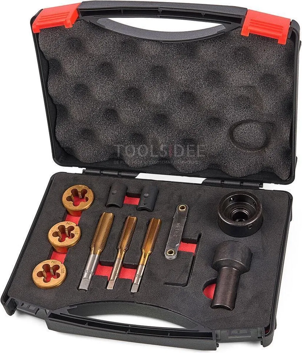 HBM 12-delige Wielbout/Wielflens Reparatieset