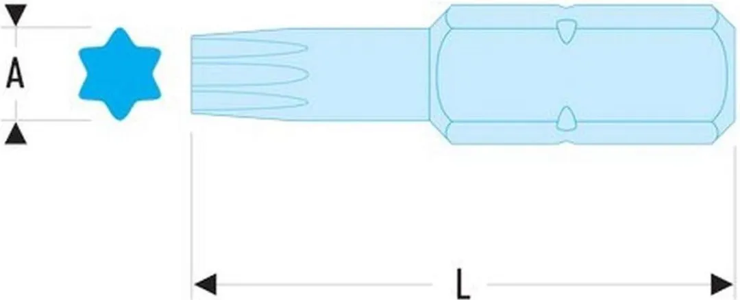 FACOM Nex Torx Schroefbits - 1 Stuk - afbeelding 5 van 6