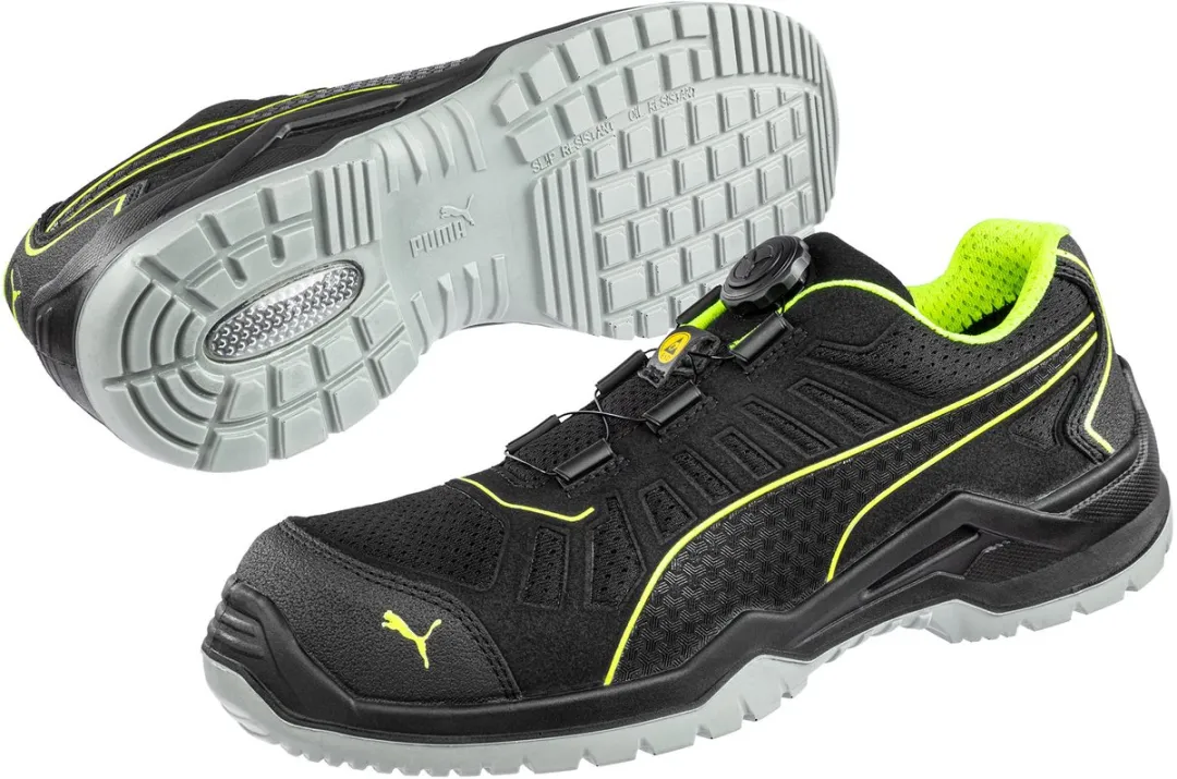 PUMA FUSE TC Groen DISC Laag S1P - 45