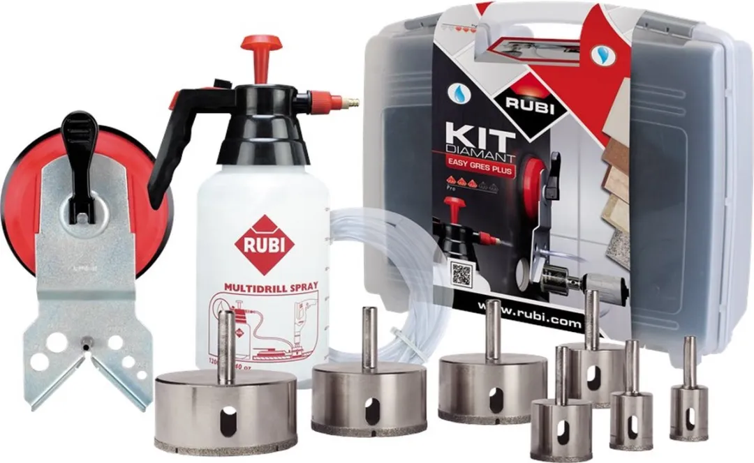 Rubi EasyGres Diamantborenset 50937 - 9-delig - afbeelding 6 van 6