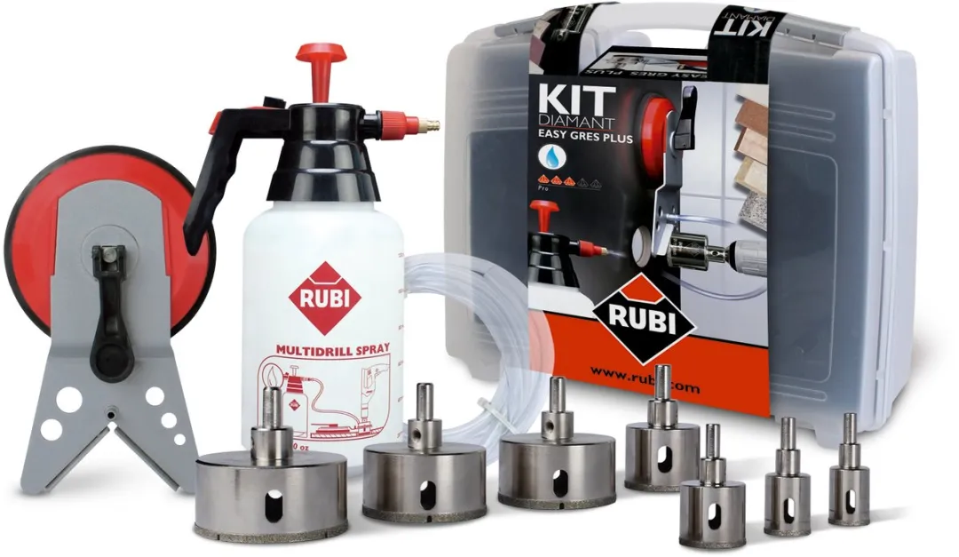 Rubi EasyGres Diamantborenset 50937 - 9-delig