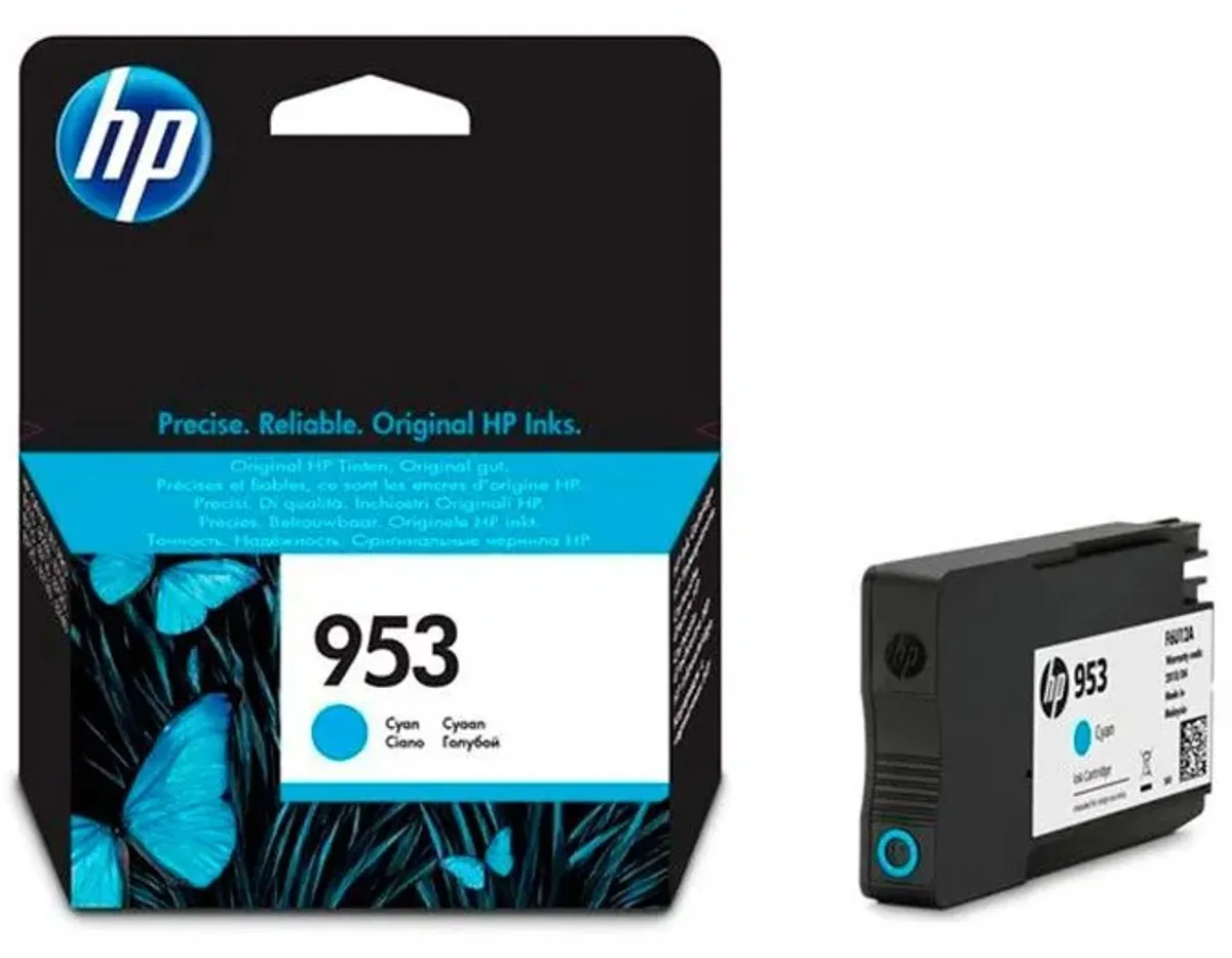 HP 953 Inktcartridge Cyaan - 10ml