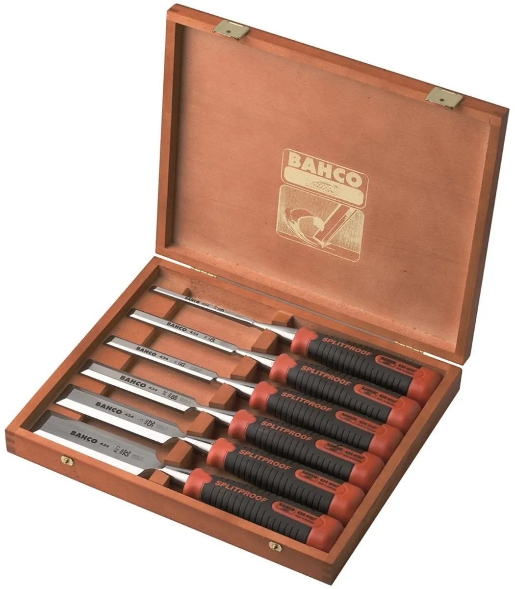 Bahco Steekbeitelset 434-S6-EUR 6-delig