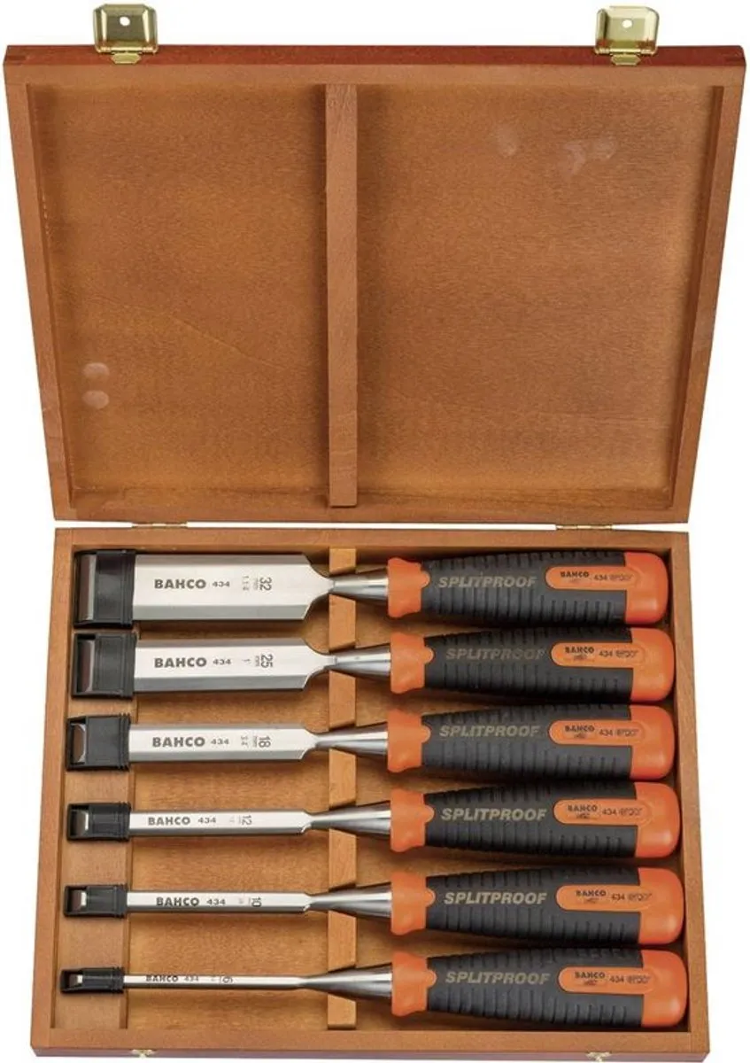 Bahco Steekbeitelset 434-S6-EUR 6-delig - ERGO Greep