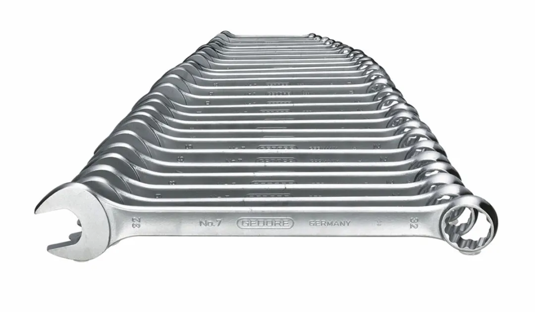 Gedore 6093740 Ring-steeksleutelset 26-delig - 6-32mm - afbeelding 6 van 6