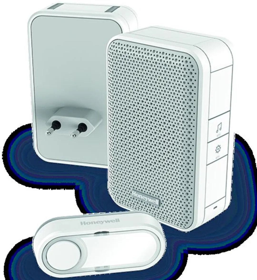 Honeywell DC311SP2 Draadloze Deurbel - 4 Melodieën 84dB Wit