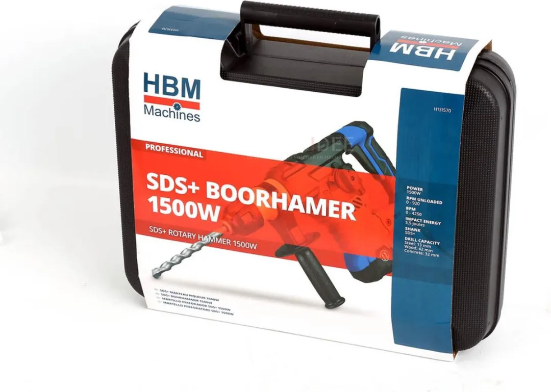 HBM SDS+ Boorhamer 1500W