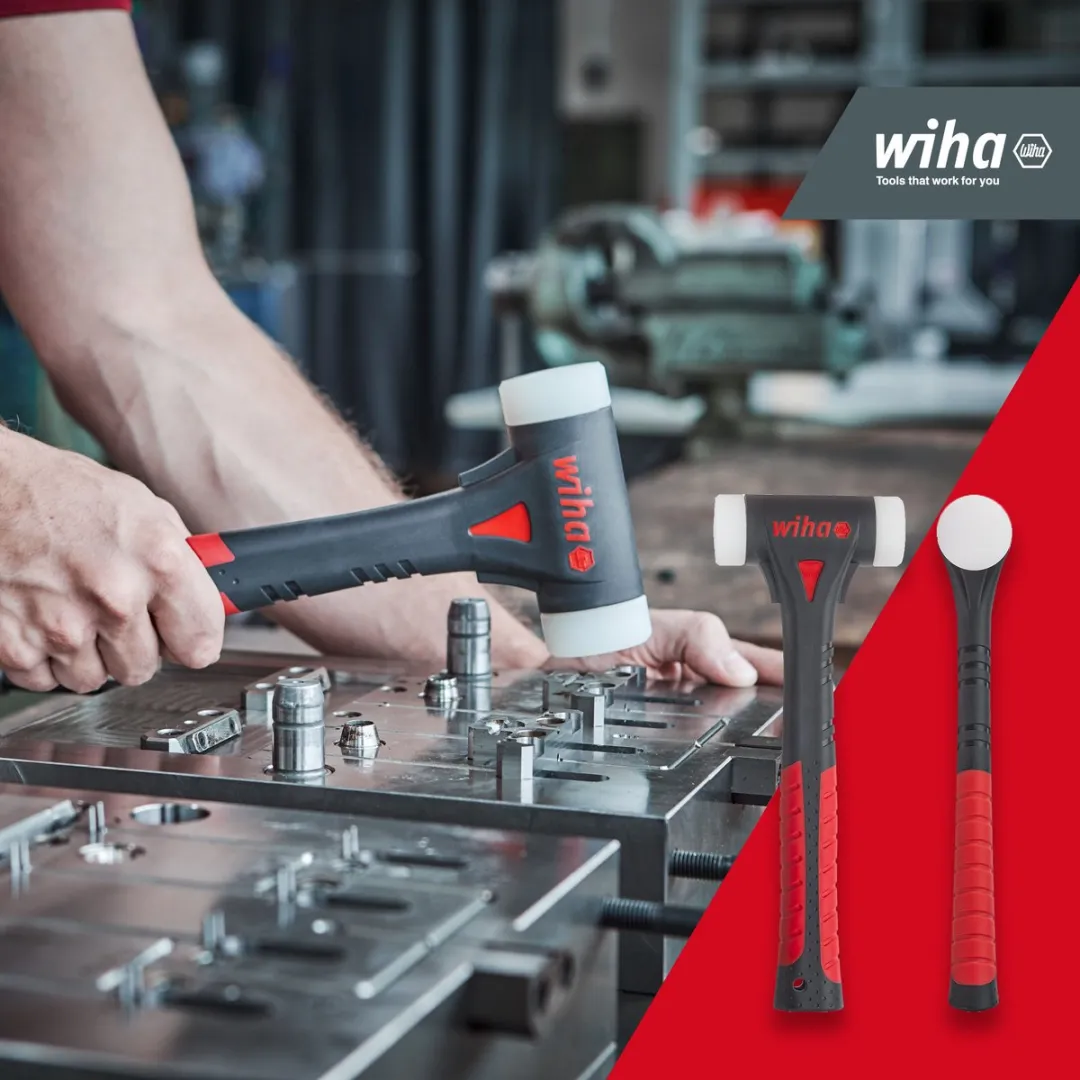 Wiha FibreBuzz SB8041040 Terugslagloze Kunststofhamer