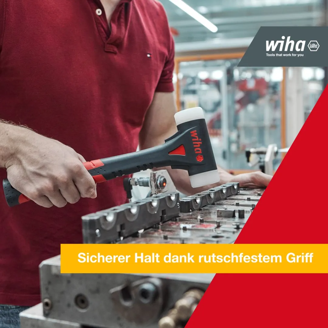 Wiha FibreBuzz SB8041040 Terugslagloze Kunststofhamer