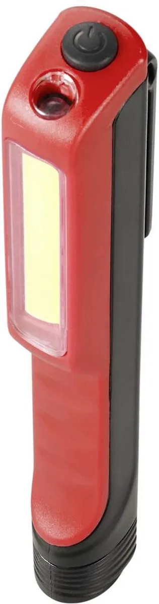 TOOLCRAFT TO-8664234 COB Werkplaatslamp 130 lm - Zwart/rood
