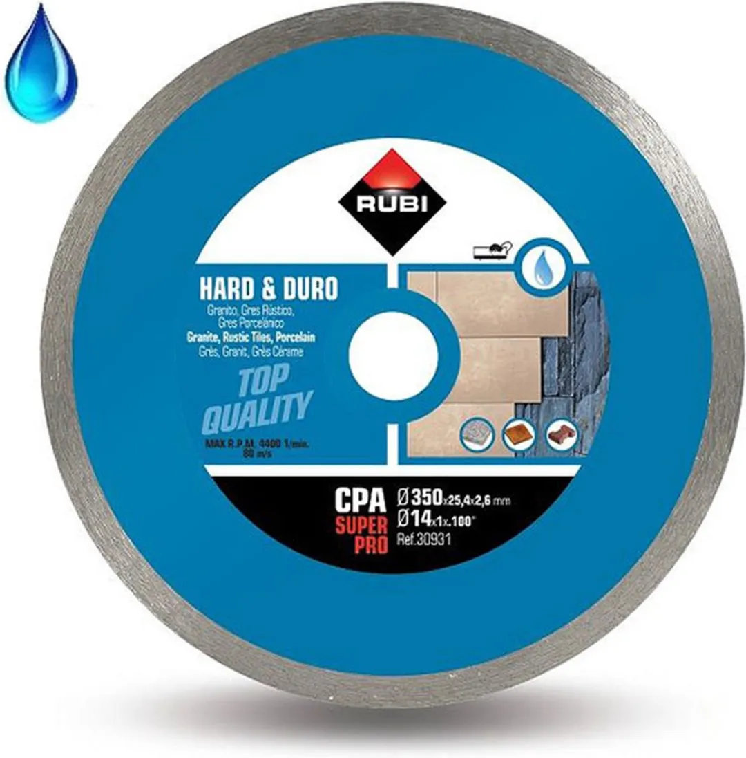 Rubi CPA Diamantzaagblad 350x25,4mm - 30931
