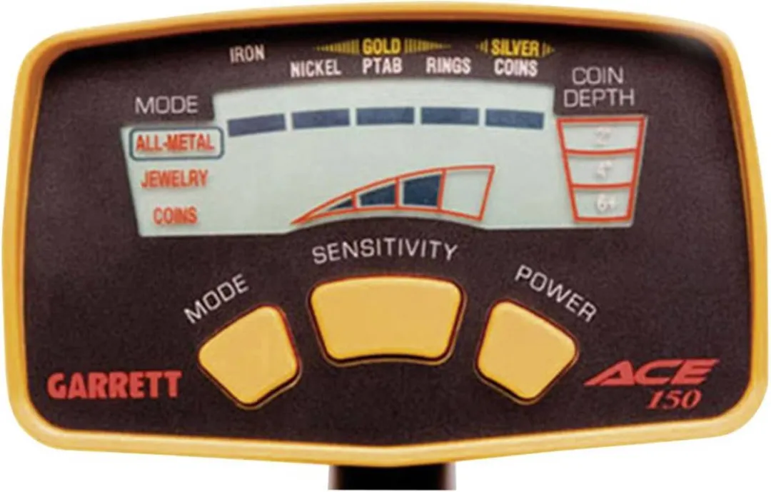 Garrett ACE 150 Metaaldetector Zoekdiepte (max.) 120 cm Digitaal (LCD), Akoestisch 98805