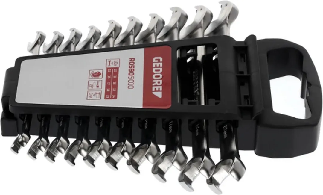 Gedore RED 3301003 Ring-steeksleutelset 10-delig 07-29mm