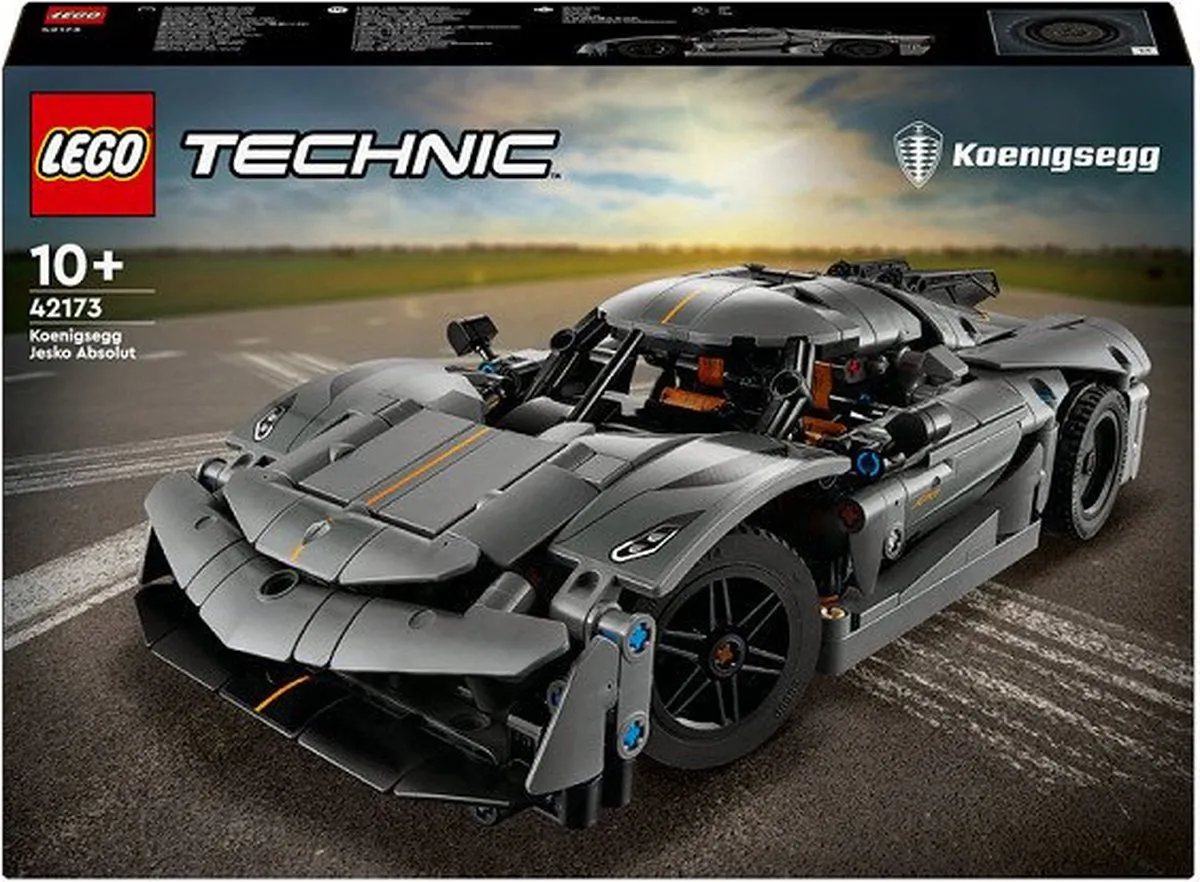 LEGO Technic Koenigsegg Jesko Absolut 42173 - 801 Stukken
