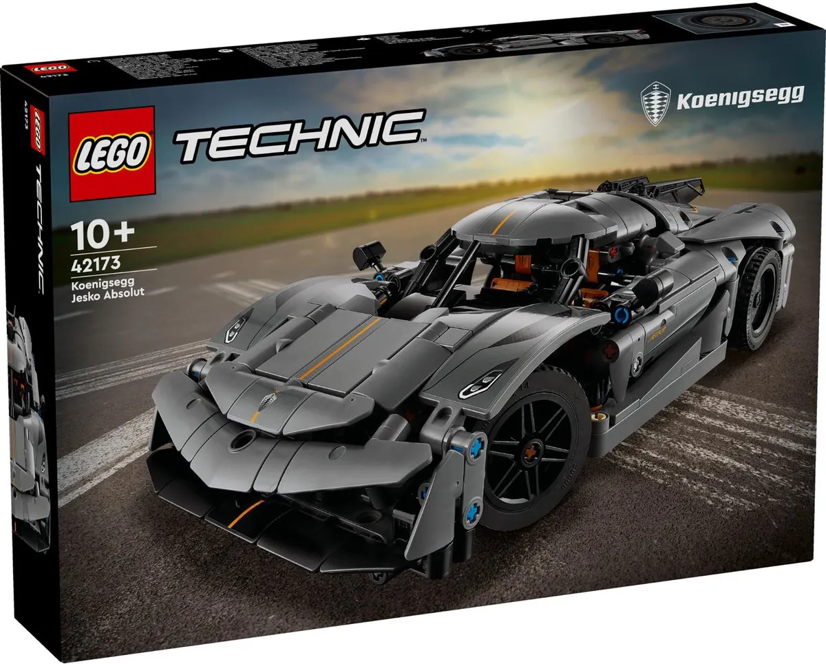 LEGO Technic Koenigsegg Jesko Absolut 42173 - 801 Stukken