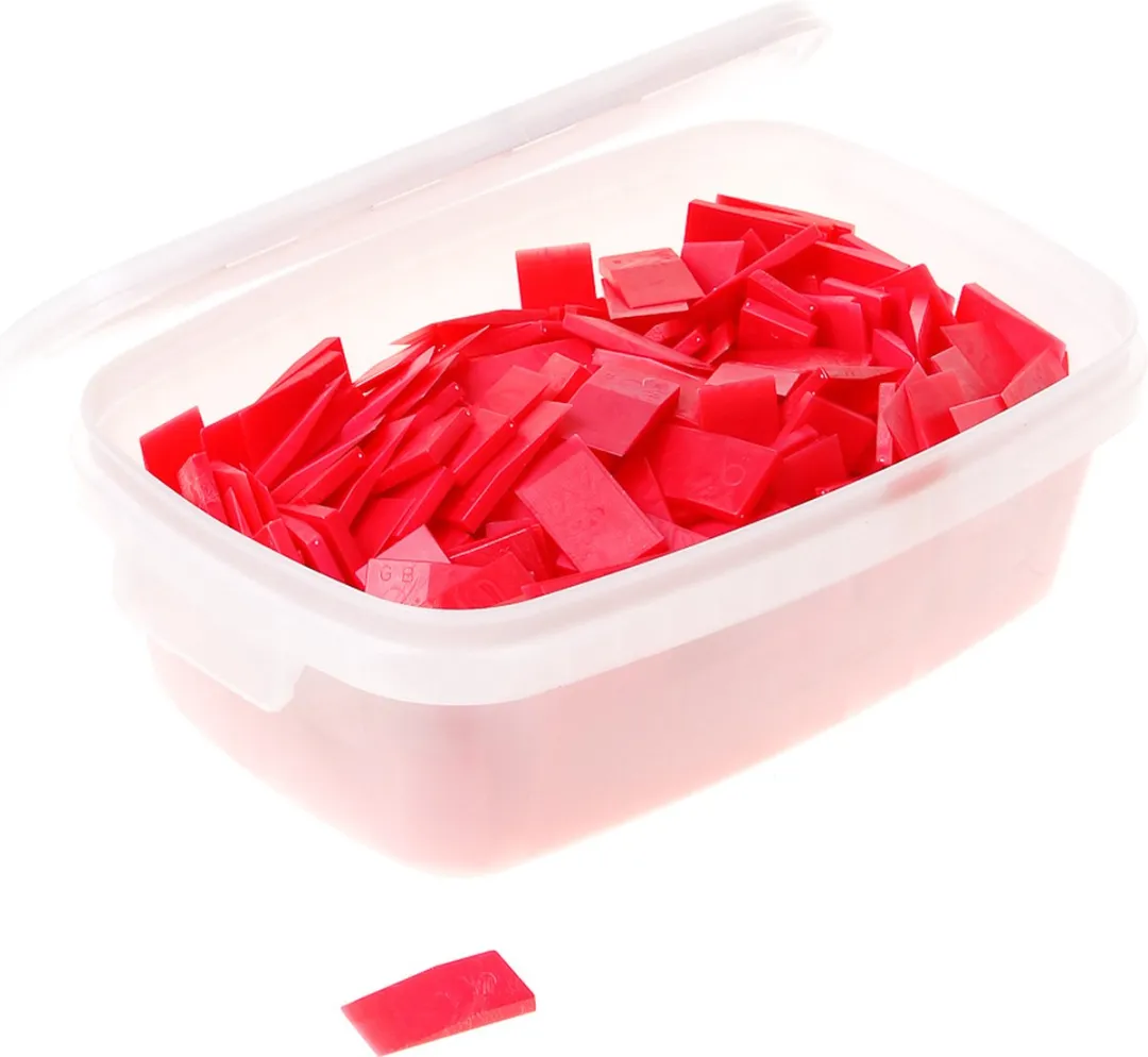 GB Stelwig voor Lijmblokken - 450 Stuks - Rood