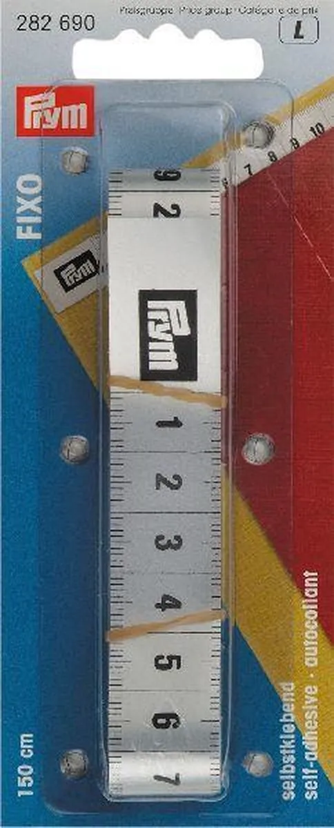 Prym Centimeter Fixo 150cm Zelfklevend Meetlint