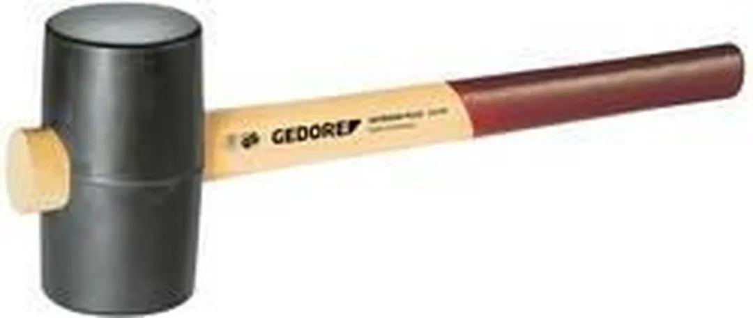 Gedore 226 E-0 Rubberen hamer 210g - 260mm - afbeelding 6 van 6