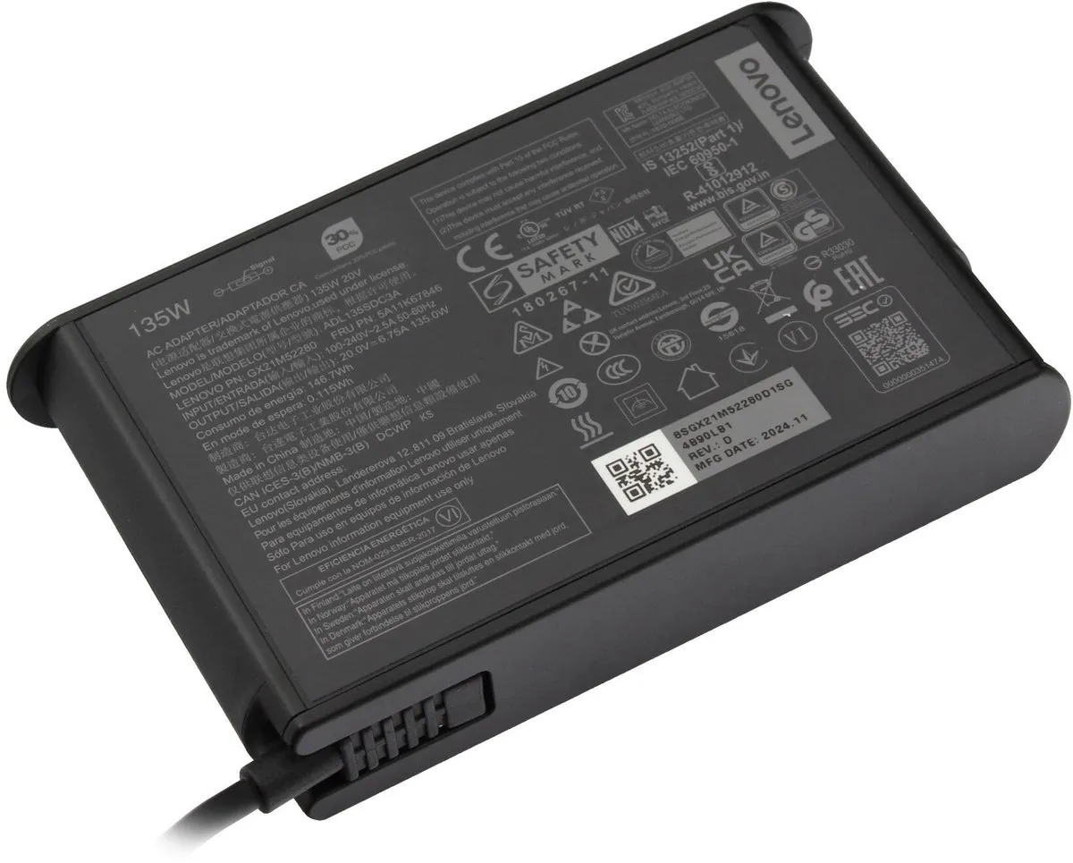 Lenovo SA10R17008 Oplader 135W