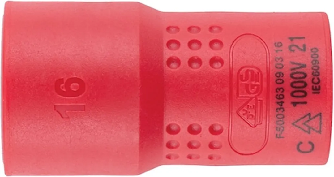 Würth VDE Dopsleutel 3/8" 16mm