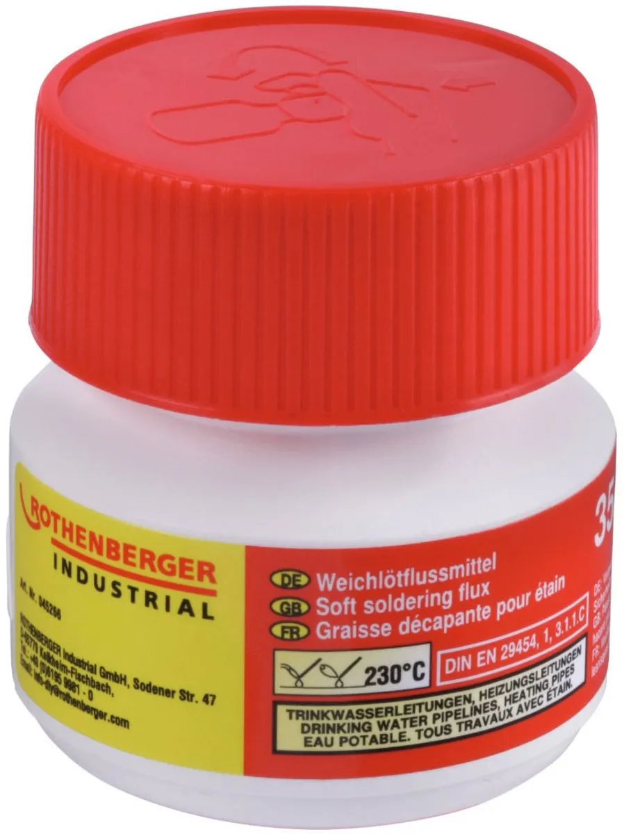 Rothenberger 45286 Fittingen Zacht Soldeervloeimiddel 35ml