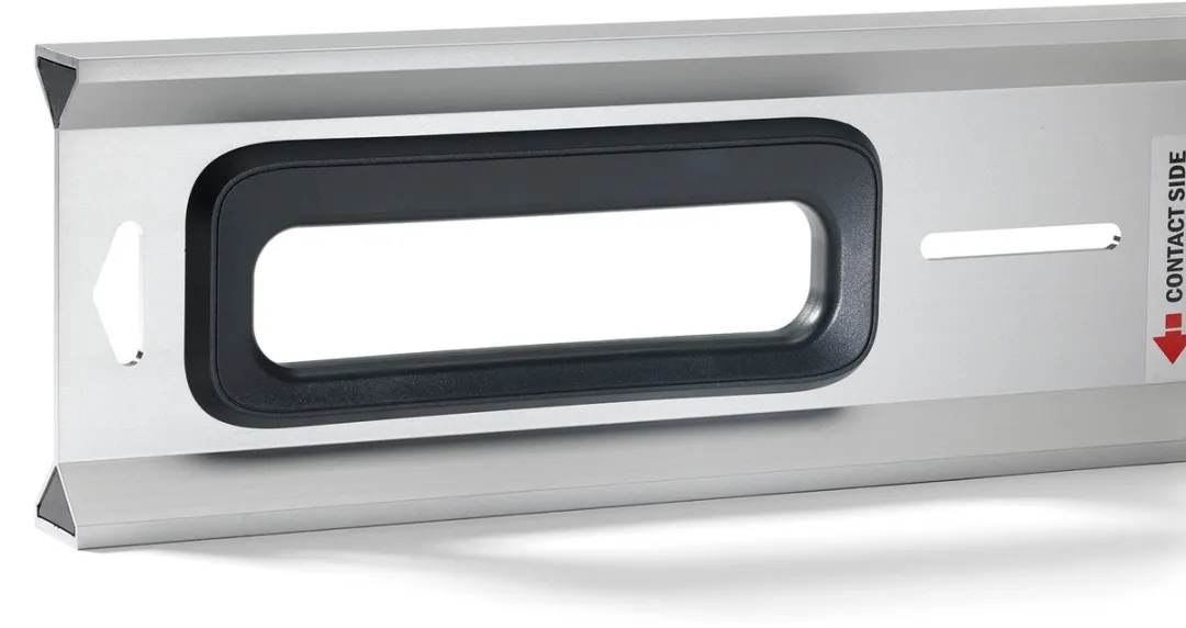 Hultafors MST 180 Precisiestelwaterpas 1800mm - 3 Libellen - Zilver - afbeelding 3 van 6