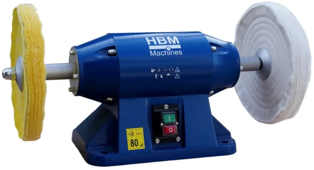 HBM 250mm Profi Polijstmachine 1500W
